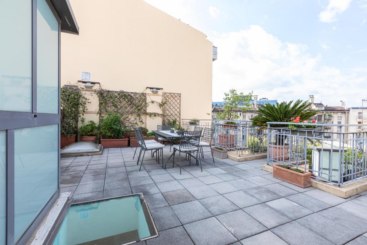 Sempione Split-Level Terrace Apartment - Top Collection 밀라노 외부 사진
